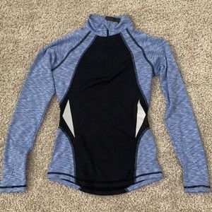 NWT Athletic half zip, girls size CS